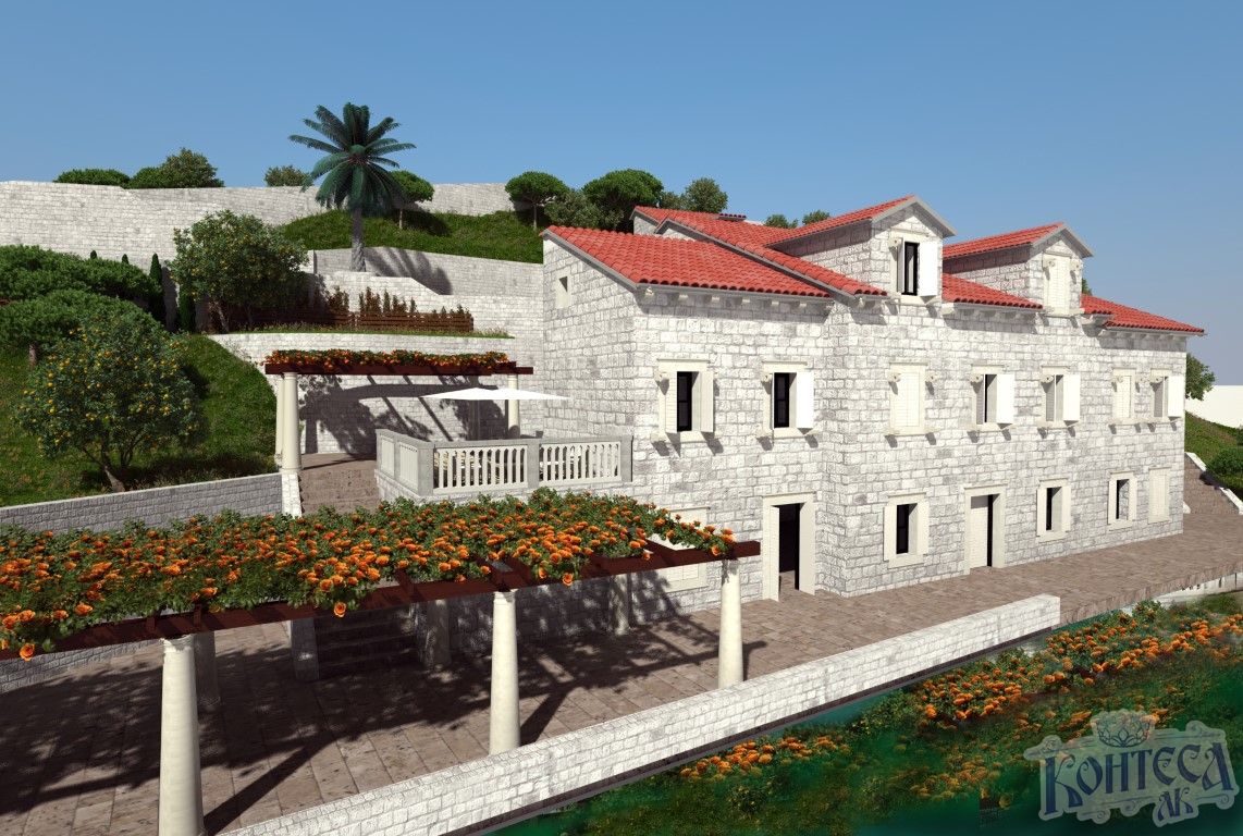 Участок под строительство частной виллы, Пераст