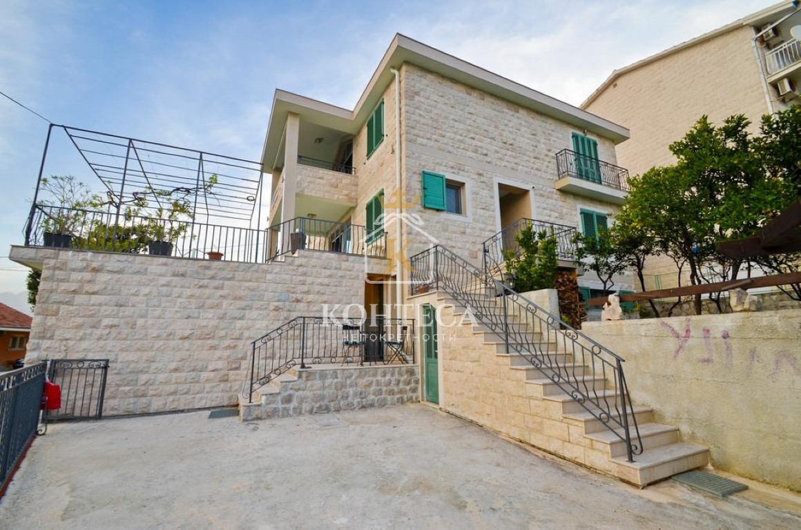 Modern villa with beautiful sea view in Tivat