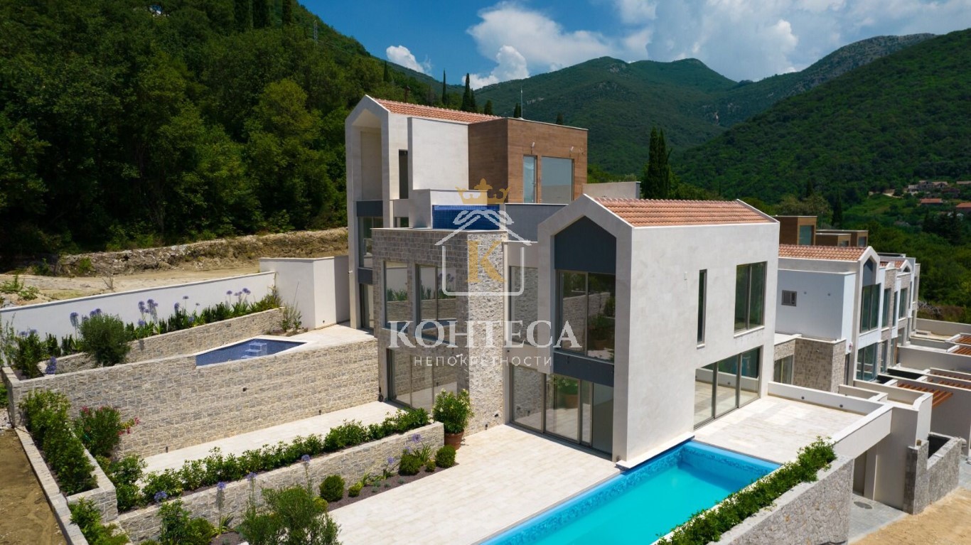 Exclusive residential complex with sea view, Donja Lastva-Tivat