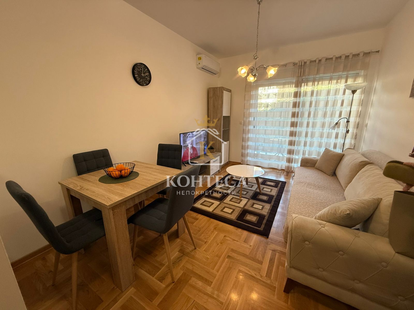 One-bedroom apartment 42m2 in the Kalimanj settlement, Tivat